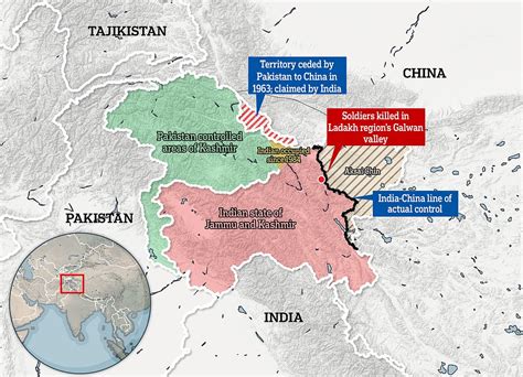 ladakh area captured by china